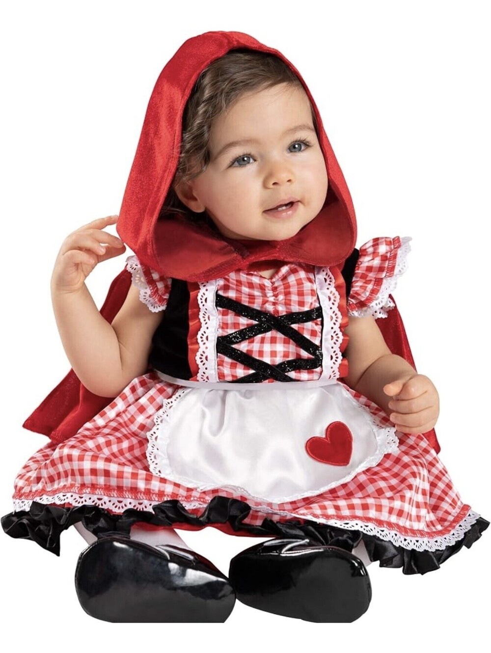 Spirit Halloween Red Riding Hood Infant halloween cosplay Costume 0-6months